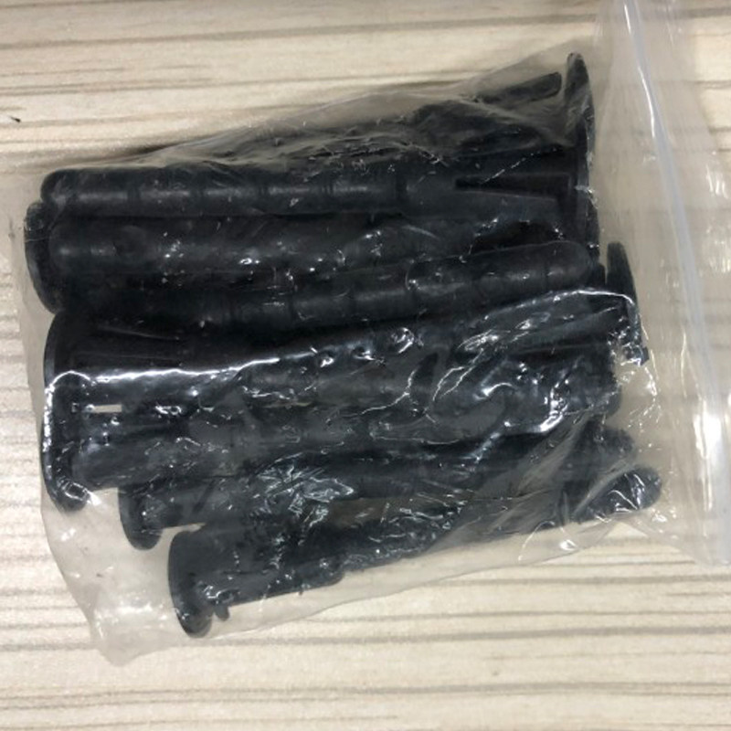 번개 맞춤형 쥐덫 고전압 전기 고양이 마우스 킬러 액세서리 검정색 절연 스터드 팩 12개