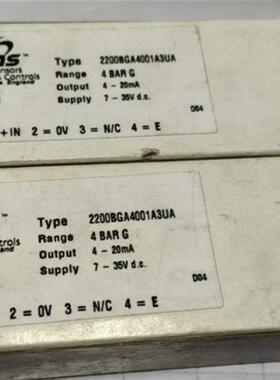 议价GEMS捷迈2200BGA4001A3UA压力感测器全新实物图低价出售