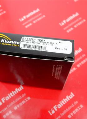 议价Garlock Klozure 21158-1201 卡勒克全新轴封 63x1201