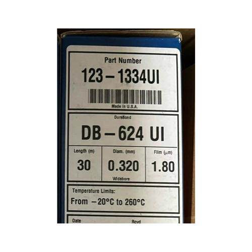议价安捷伦123-1334UI色谱柱 DB-624UI123-1334色谱柱DB-624原厂