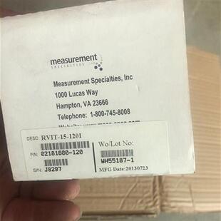 议价美国MEAS RVIT-15-120I角位移 WH55187-1 02181600-120 VA236