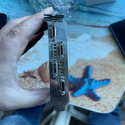 议价议~日本AVAL DATA  APX3226A图像采集卡成色好