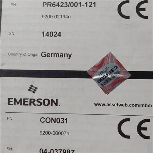 议价EPRO感测器PR6426/000-030 CON21/916-120 9200-04011 9610-0