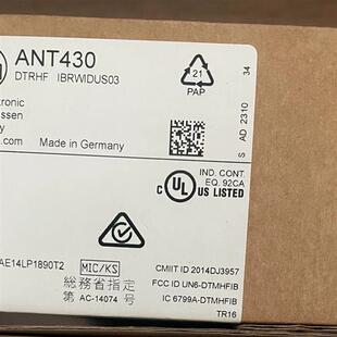议价IFM易福门ANT430;ANT420读写头全新原厂低价出售价格私聊
