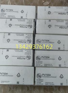 议价德国易福门PV7004 PV7003 PV7023全新原装压力开关传感器