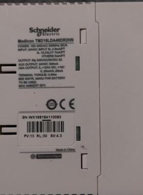 议价全新原装 TM2AVO2HT M218 离散量I/O 扩展模块