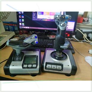 议价Saitek 赛钛客 x52 飞行摇杆 模拟