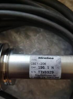 议价日本NMB波纹管称重传感器CBE1-20K T7X6929 196.1.N