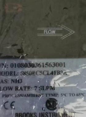 议价BROOKS流量计0108030361563001 5850EC5CL41B2A NH3 7SLPM 58