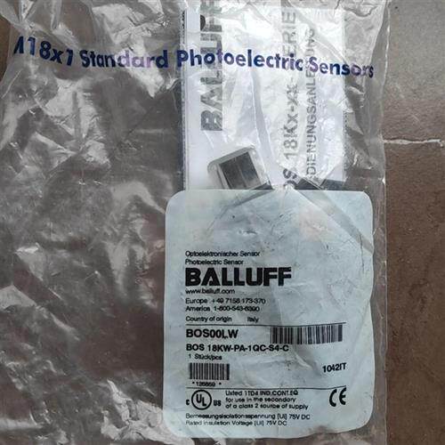 议价议~BALLUFF全新原装BOS00LW巴鲁夫镜面反射传感器BO