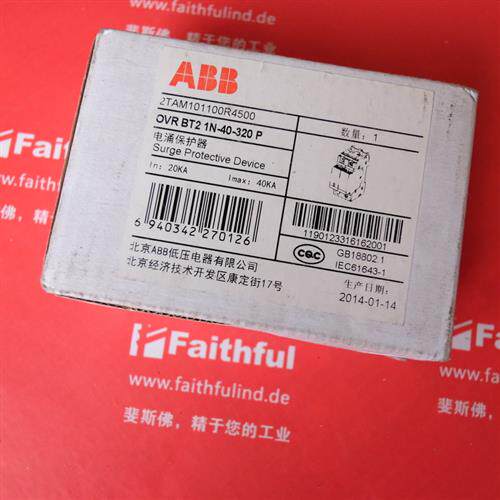 议价 OVR BT2 1N-40-320 P 全新电涌保护器 2TAM101100R450