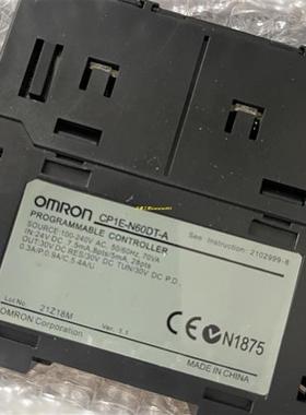 议价日本  OMRON CP1E-N60DR-A-RC NA20DT-D发货快