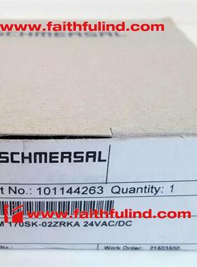 议价Schmersal 101144263 施迈赛安全开关 AZM 170SK-02ZRKA 24VA