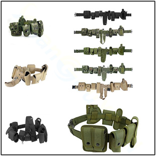 多功能腰带十件套战术腰带保安巡逻联防腰带附件包军迷执勤腰带包