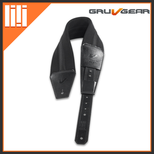 Neo 美国Gruv Strap Solo 宽10厘米舒适电木吉他贝斯厚背带 Gear