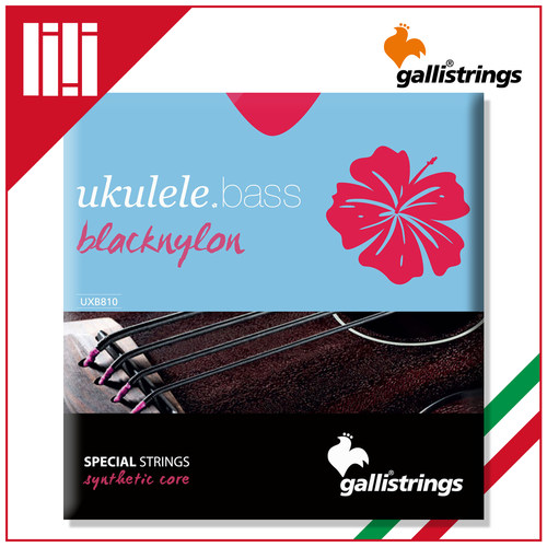意大利Galli strings加利U bass 尤克里里贝斯黑色尼龙弦UXB