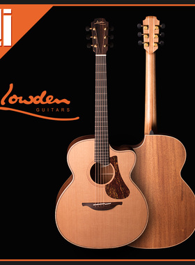 吉他平方Lowden老邓 Pierre Bensusan 签名款Old Lady 手工原声吉