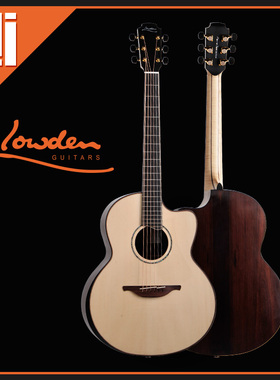 英国 Lowden Pierre Bensusan 签名款阿迪朗达克马达民谣指弹吉他