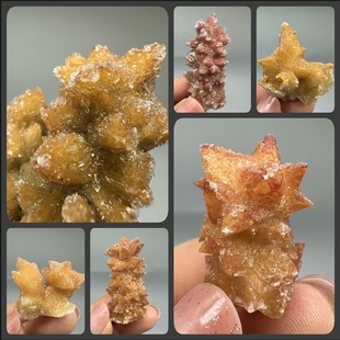 云南石膏包裹方解石天然矿物晶体矿石标本原石奇石摆件观赏收藏教