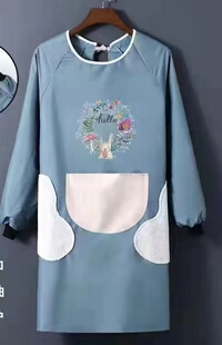 吉丽达正品围裙时尚家用防水防油厨房餐厅男女成人围腰家居服