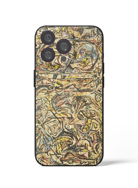 Jackson Pollock 杰克逊波洛克 施马尔茨的世界 涂鸦油画手机壳 F482 适用苹果17华为小米VIVOoppo三星一加