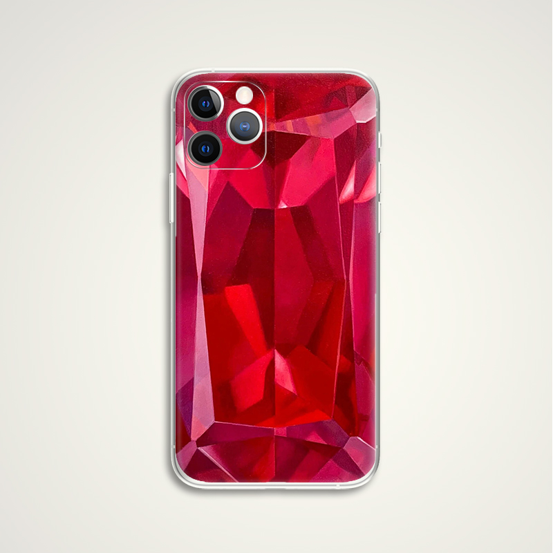 angie crabtree 红宝石插画海报文艺术生手机壳 F307 适用苹果iphone17PROMAX AIR 华为小米三星