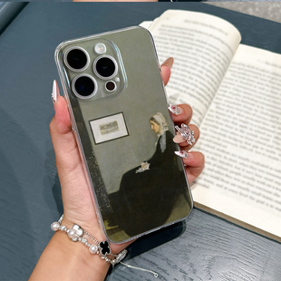 3件7折周杰伦太阳之子 Whistler 惠斯勒的母亲 文艺术生油画艺术生手机壳 F606 适用苹果华为小米三星