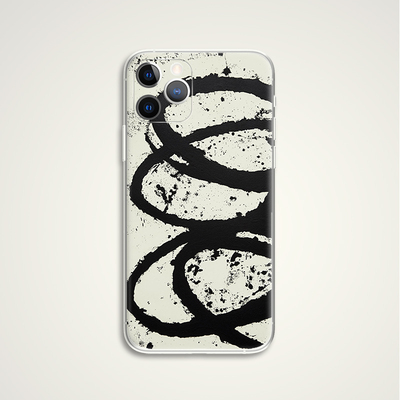 永恒之环抽象水墨极简圆环抽象