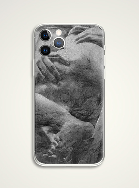 Paolo Ceric 性感螺旋黑白绘画文艺术生手机壳适用苹果华为 E317 适用苹果iphone17PROMAX AIR 华为小米三星