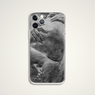 Paolo Ceric 性感螺旋黑白绘画文艺术生手机壳适用苹果华为 E317 适用苹果iphone17PROMAX AIR 华为小米三星