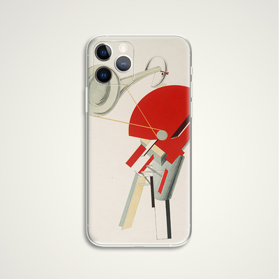 El Lissitzky 李思兹基 Announcer  抽象画简约文艺术生 手机壳 F431 适用苹果iphone17PROMAX AIR 华为小米