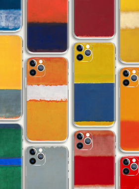 Mark Rothko 马克罗斯科 色彩世界名画油画文艺术生手机壳 F264 适用苹果iphone17PROMAX AIR 华为小米三星