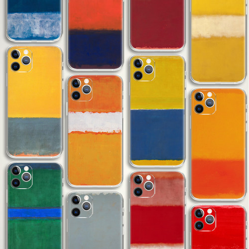Mark Rothko 马克罗斯科 色彩世界名画油画文艺术生手机壳 F264 适用苹果iphone17PROMAX AIR 华为小米三星