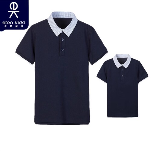伊顿纪德短袖女生polo衫头惠校服