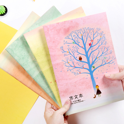 作文本学生日记本方格b5周记本