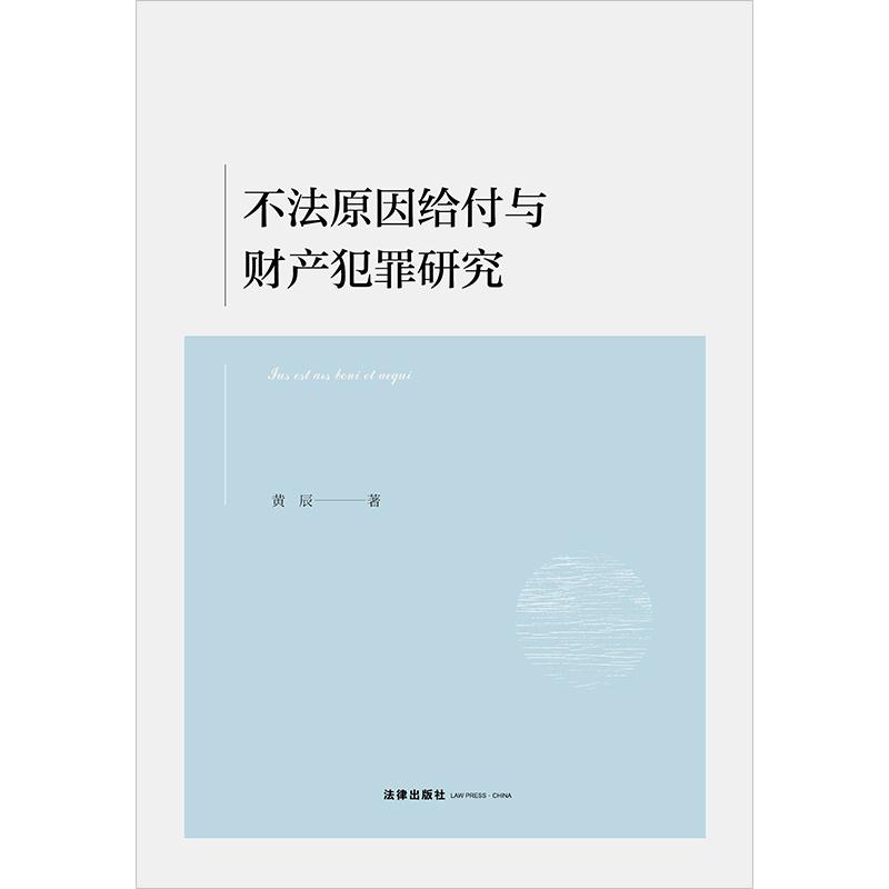不法原因给付与财产犯罪研究