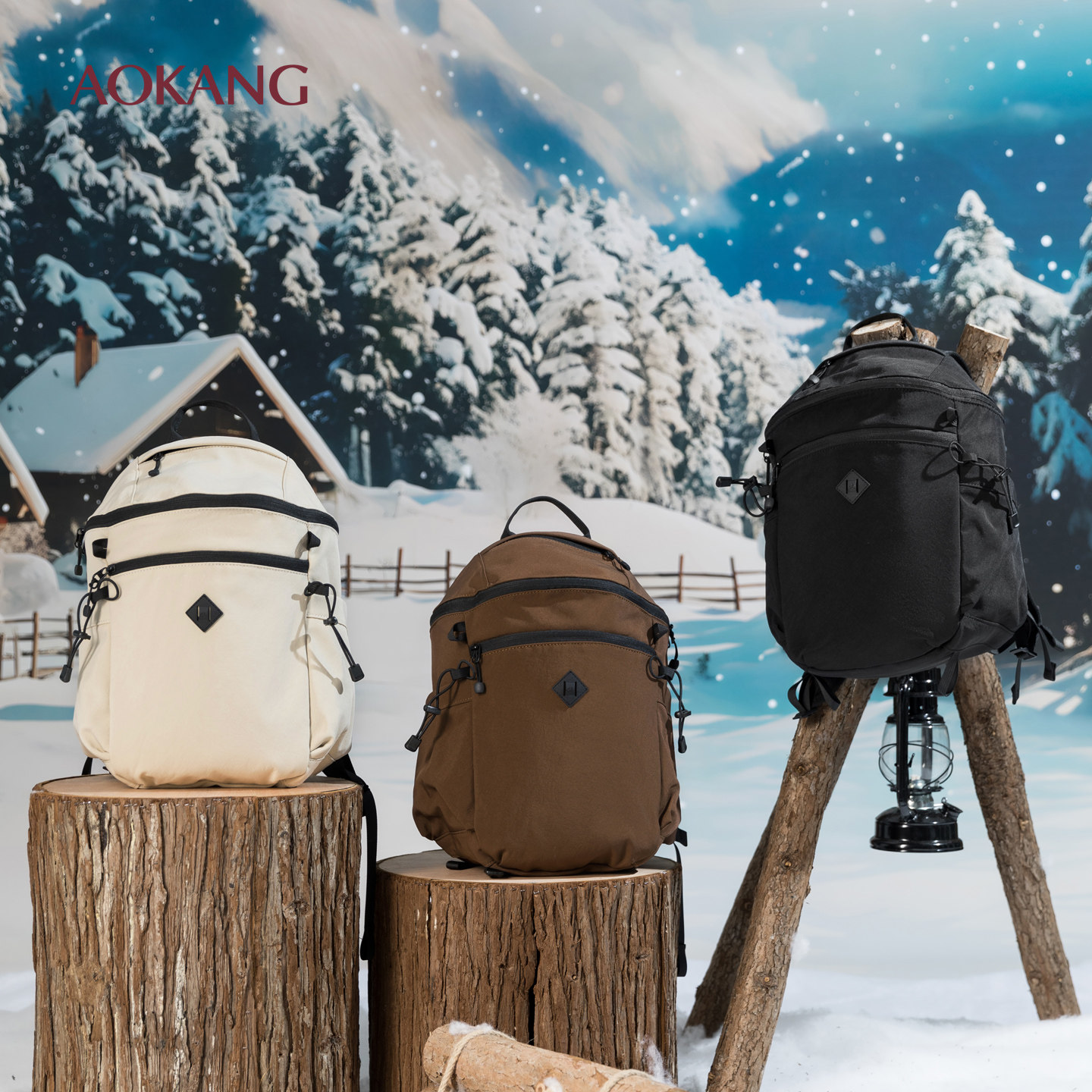 奥康 女包2025新款双肩背包女时尚百搭通勤旅行时尚潮流