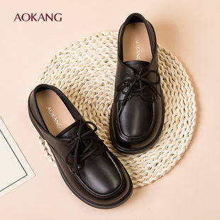 奥康 女鞋2026年春季新款时尚通勤乐福鞋软底舒适工作单鞋N