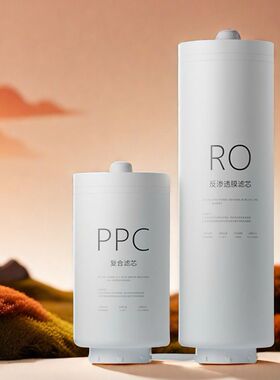 适配森歌J20净水器PPC复合滤芯RO反渗透滤芯800G家用净水器滤芯