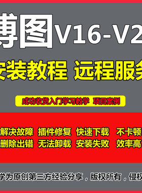 博图博图软件远程安装教程服务