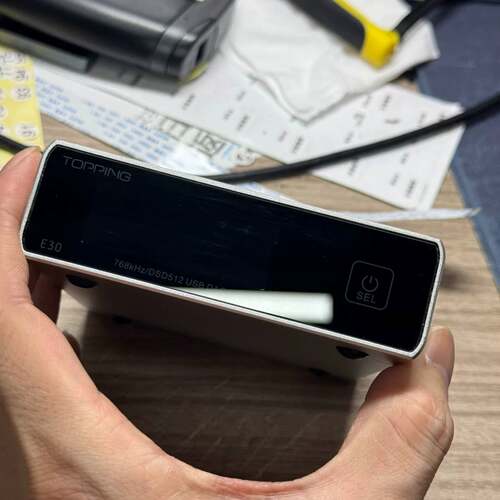 可维修TOPPING拓品E30 一代音频解码器，AK4493 DA议价