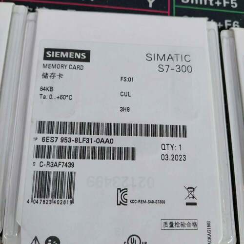 可维修6ES7953-8LF31-0AA0西门子储存卡，64KB，议价