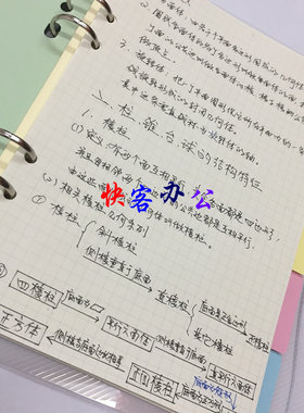 康奈尔a5替换芯活页纸笔记本子