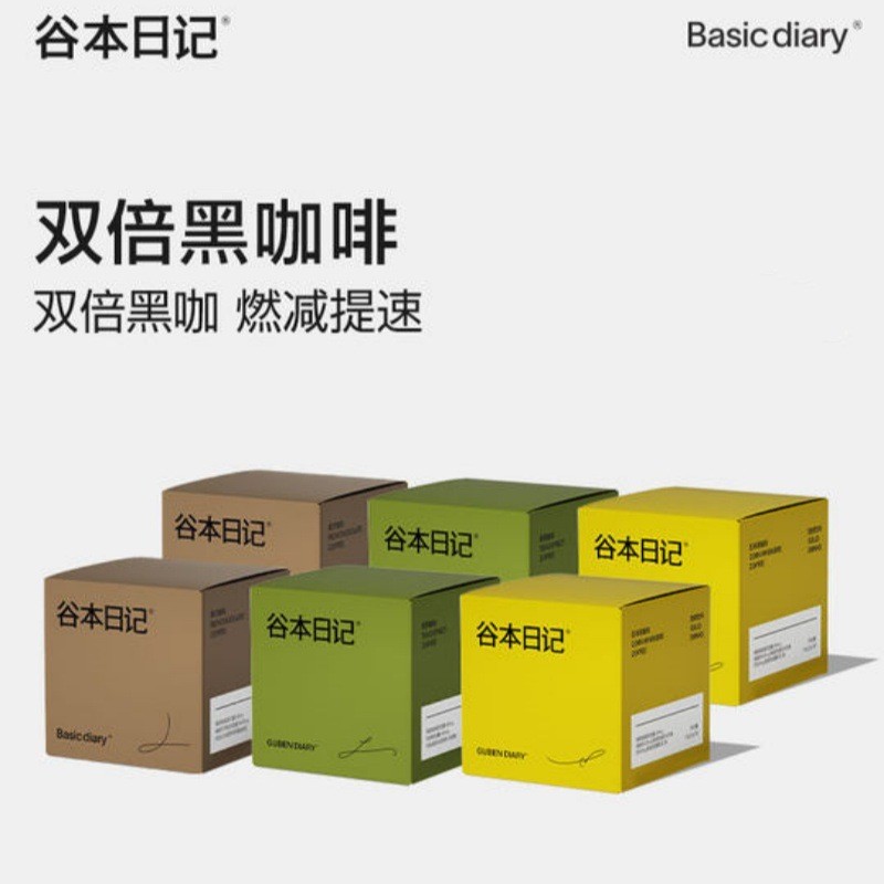 谷本日记茶多酚速溶黑咖啡图片