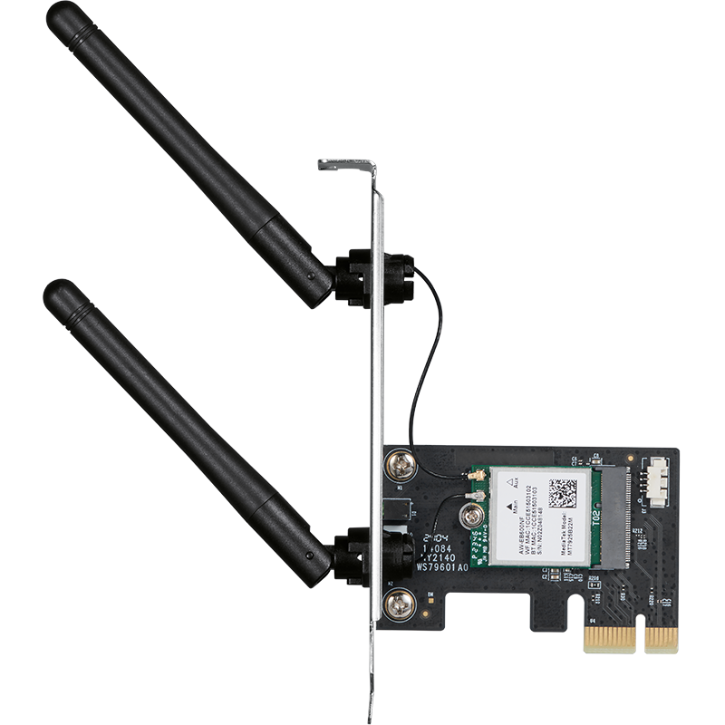 普联TP-LINK WiFi7无线网卡BE3600 千兆pcie台式机电脑内置双频5G高速WiFi接收器 无线蓝牙5.4二合一 7DN9180