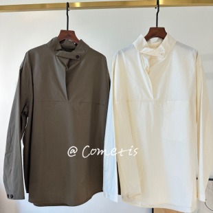 衬衫 长袖 小众设计意大利进口匹马棉宽松 高品实拍现货