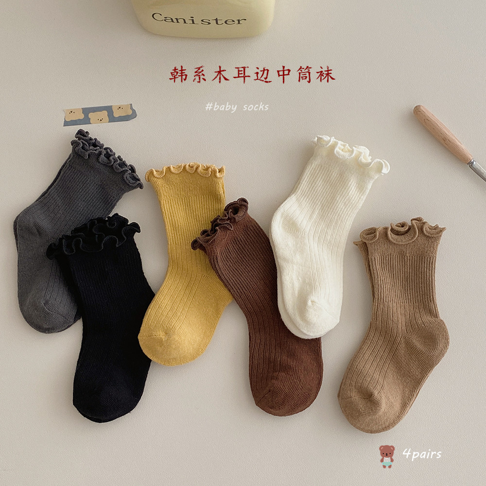 其他公主风中筒袜春秋冬儿童袜子