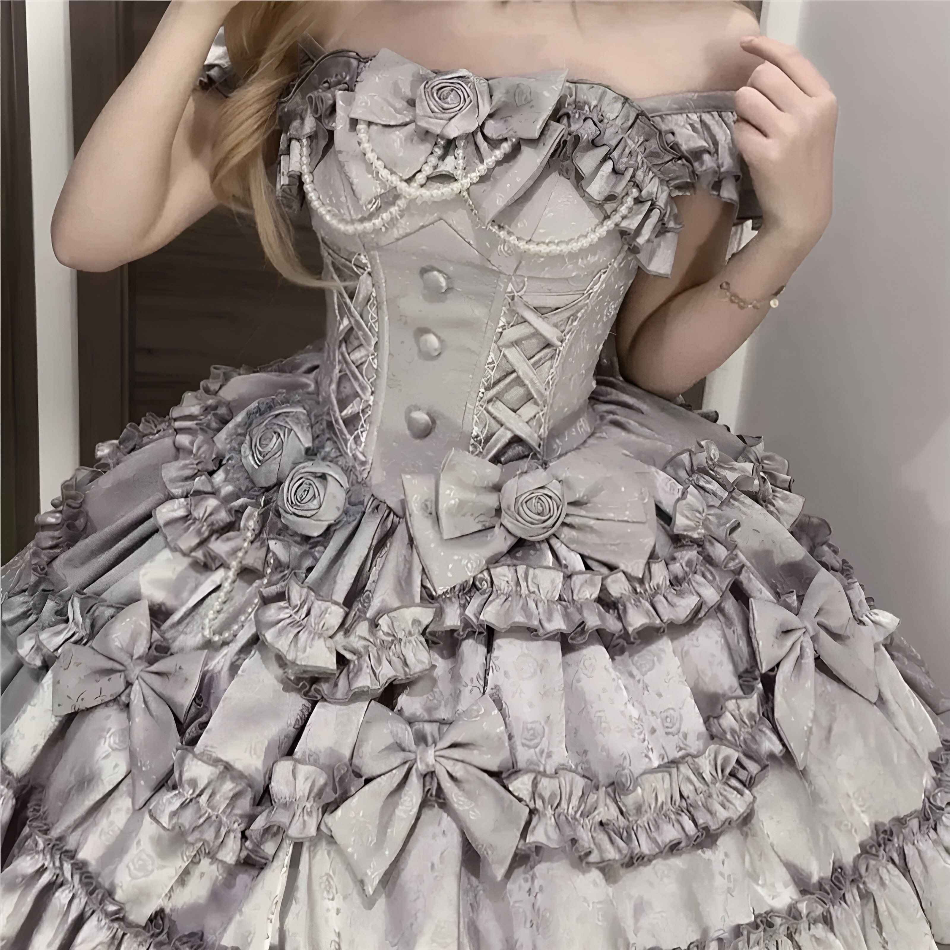 现货洛丽塔裙子lolita巴巴露亚jsk礼服连衣裙优雅Lolitacos公主
