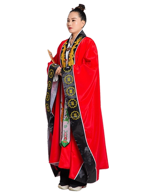 武当太极八卦龙领高功法师道士服