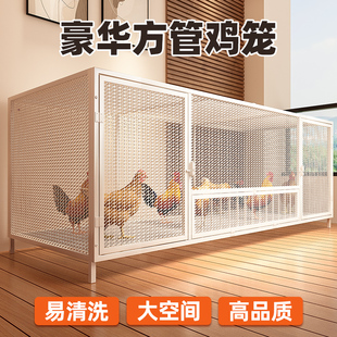 鸽子笼家用特大号鸡笼子室外养殖专用兔子加密铁丝网鸡鸭笼荷兰猪